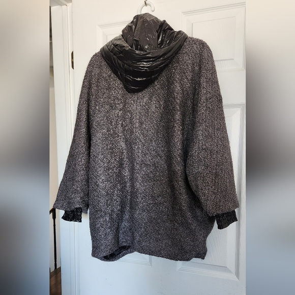 Mixed media jacket - Picture 2 of 6